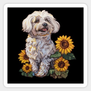 Maltese dog Magnet